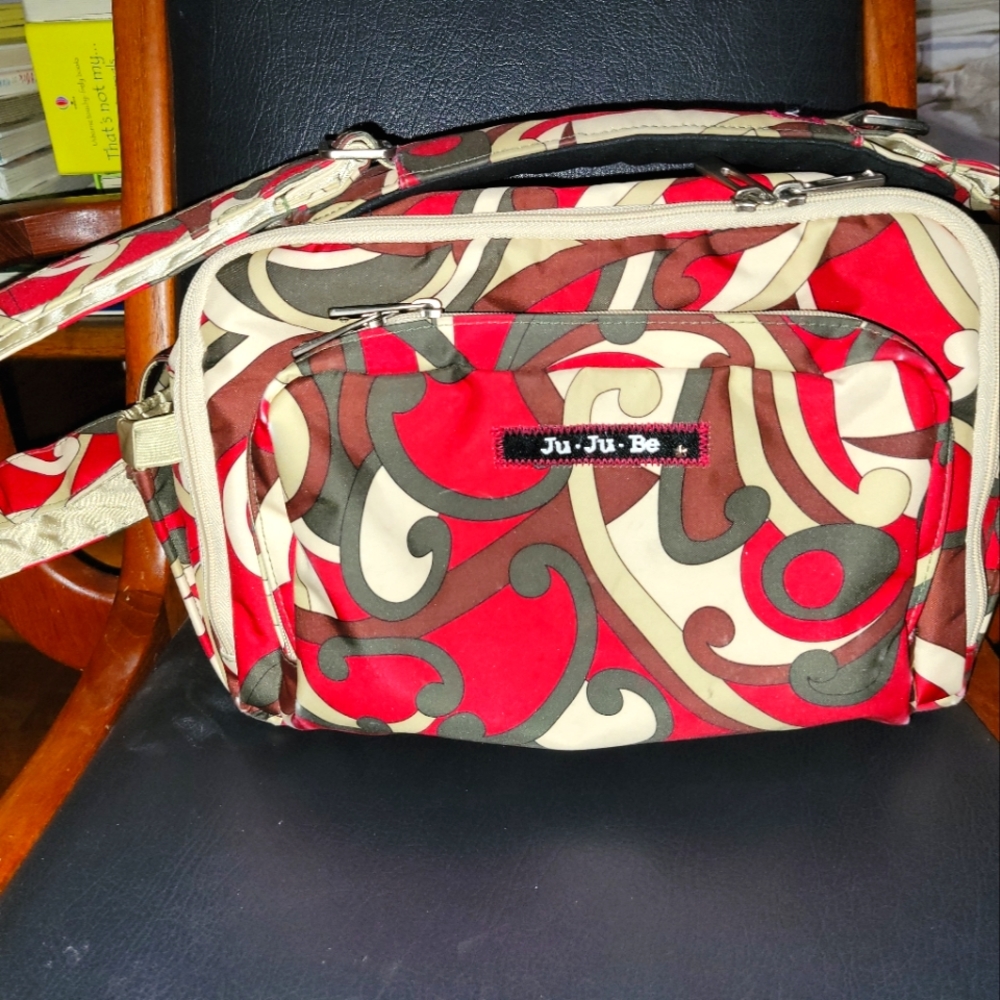Jujube sienna swirl be tween diaper baby bag